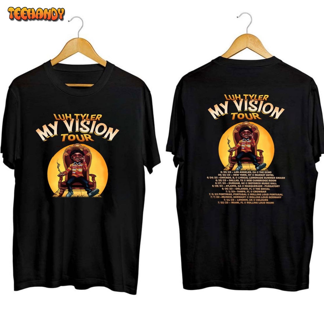 Luh Tyler My Vision Tour 2023 Shirt, Luh Tyler 2023 Concert Shirt