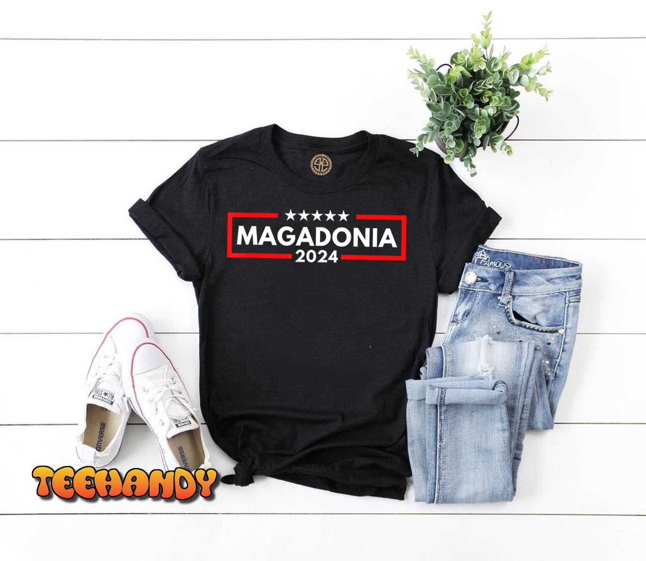 Magadonia 2024 Trump Voter Proud Trump Supporter Magadonian T-Shirt