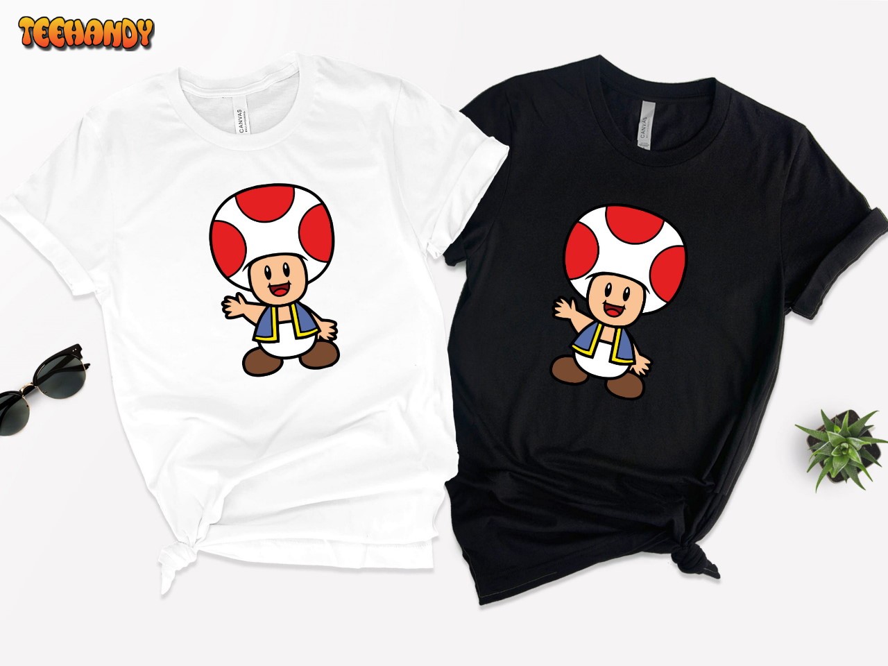 Mario Toad Family Birthday Unisex T Shirt