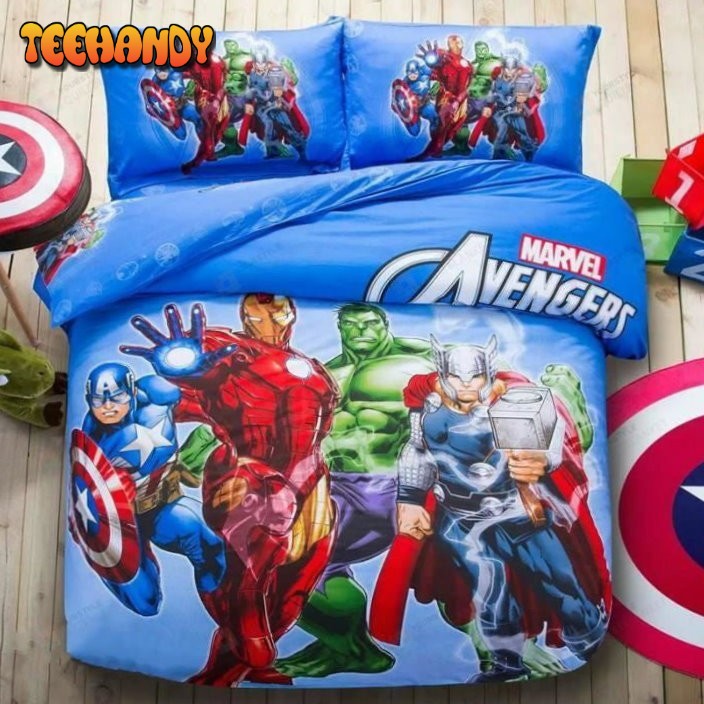 Marvel Avengers Queen Size For Teens Duvet Cover Bedding Sets