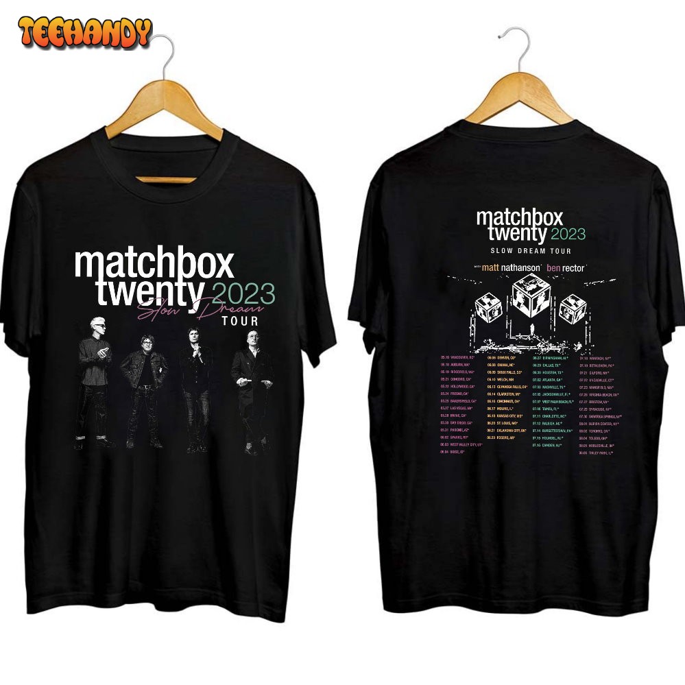 Matchbox Twenty Slow Dream Tour 2023 Shirt