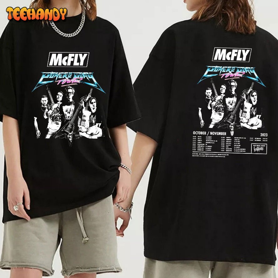 McFly Power to Play Tour 2023 Shirt, McFly Band Fan Shirt