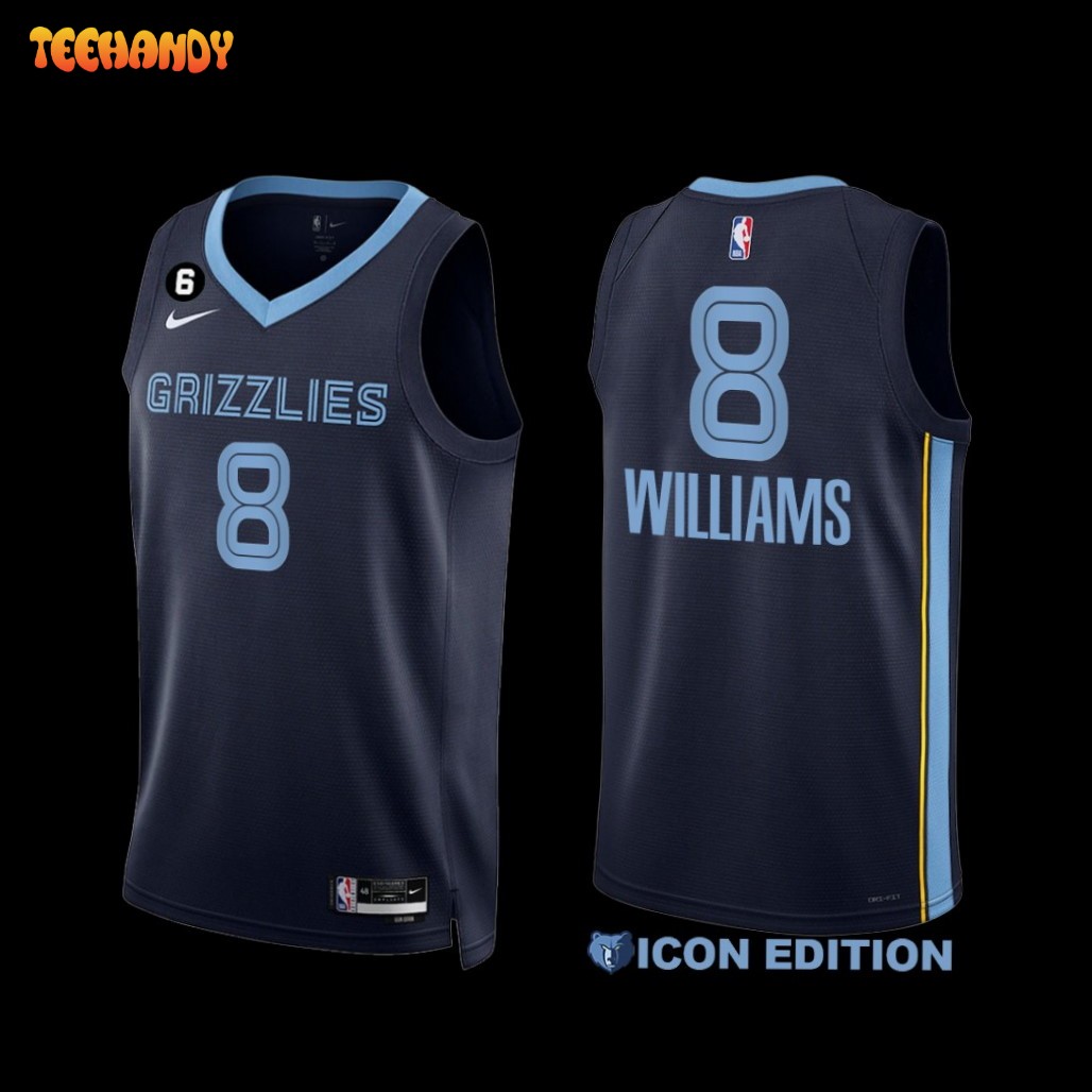 Memphis Grizzlies Ziaire Williams 2022-23 City Edition Jersey Black