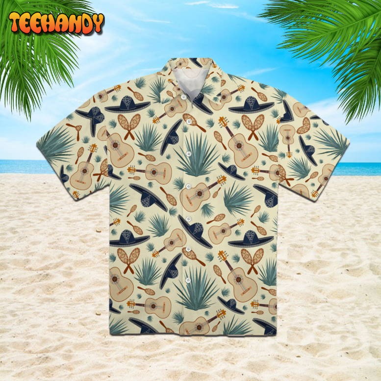 Mexican Sombrero Hats Hawaiian Shirt