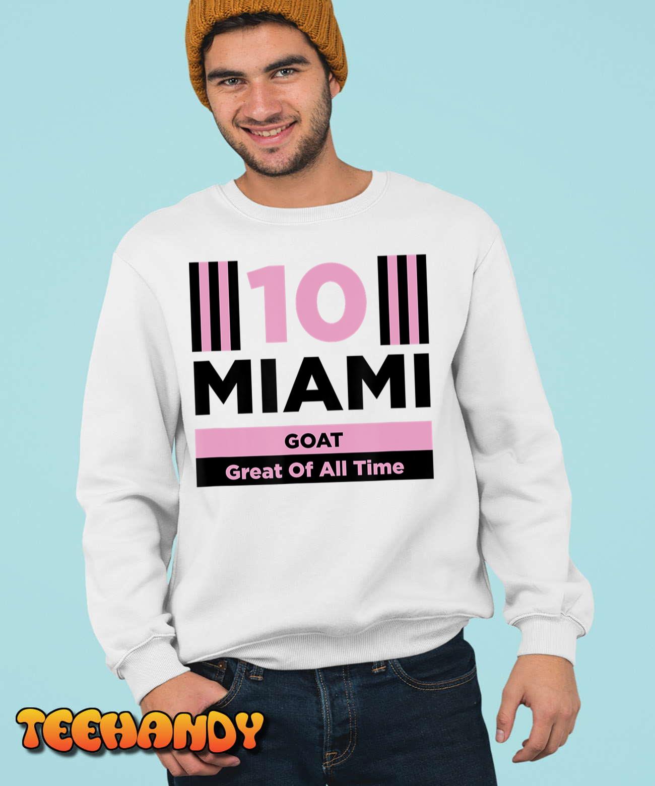 Miami 10 GOAT T-Shirt