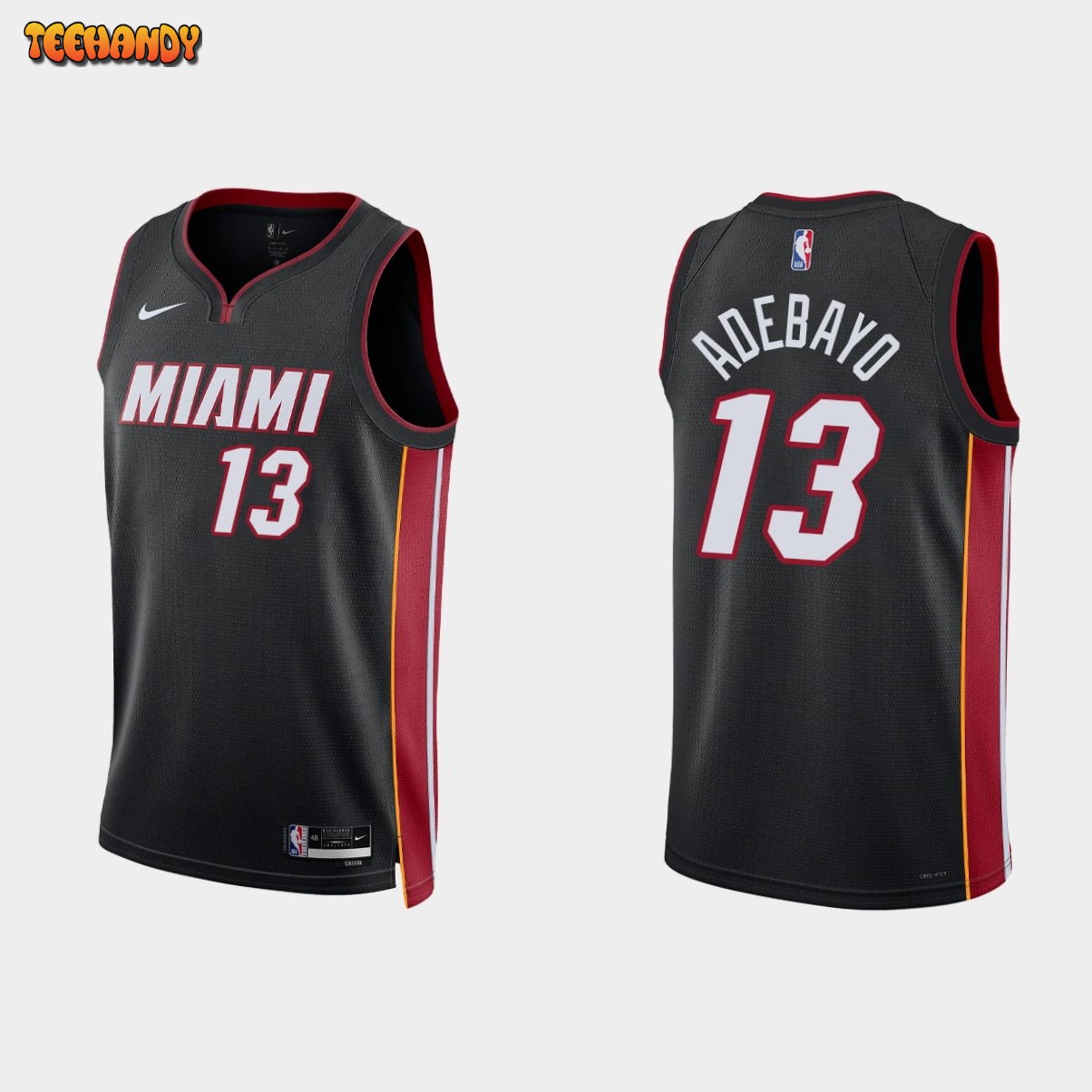 Miami Heat Bam Adebayo Black Icon Jersey