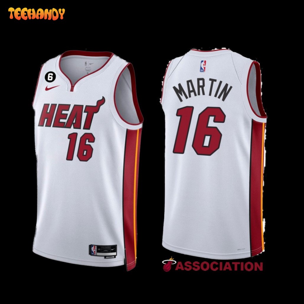 Miami Heat Caleb Martin 2022-23 Association Edition Jersey White