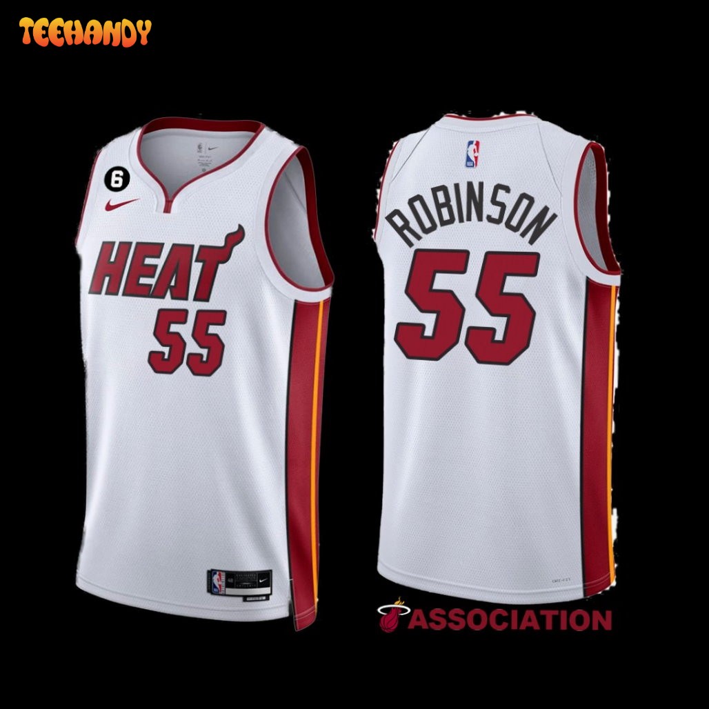 Miami Heat Duncan Robinson 2022-23 Association Edition Jersey White