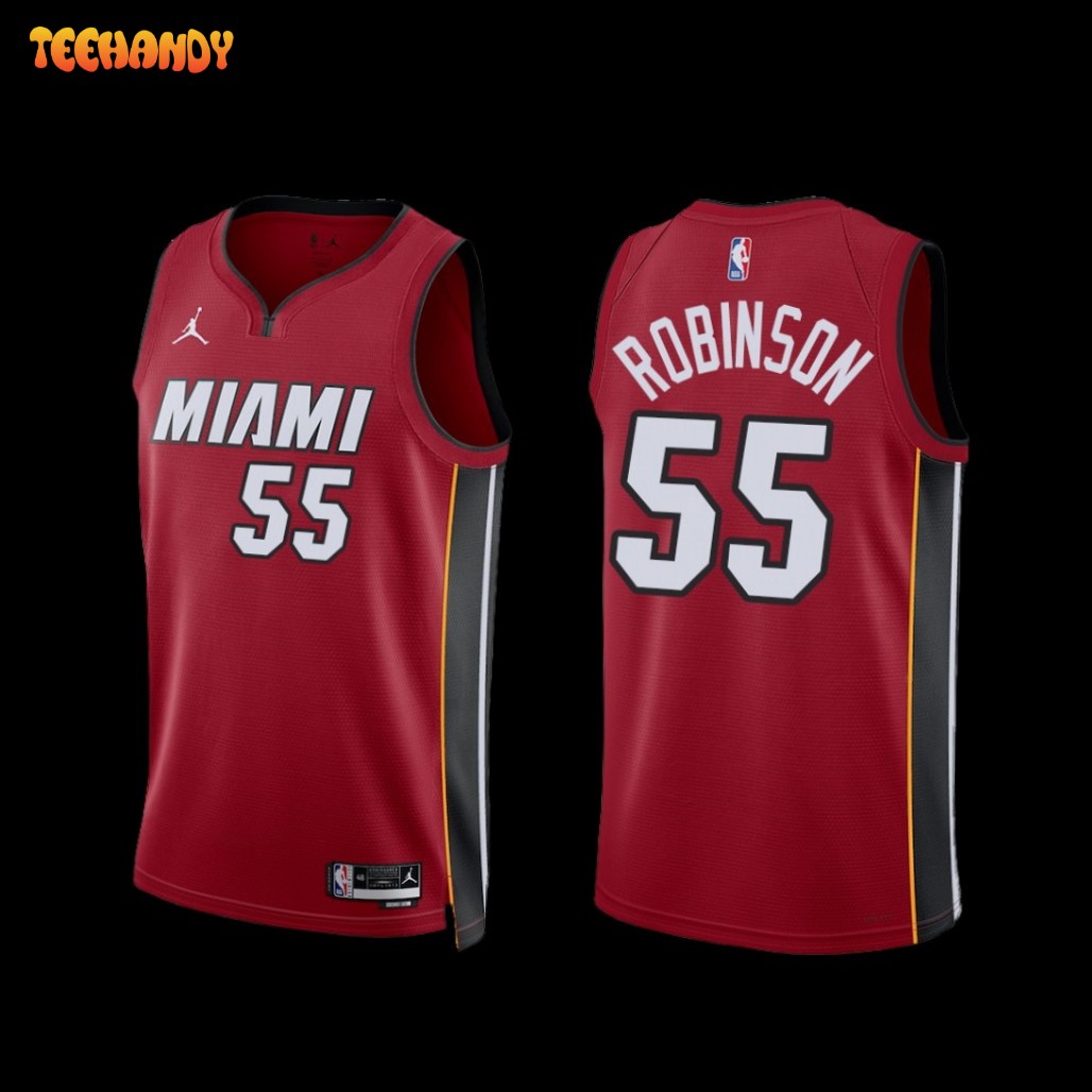 Miami Heat Duncan Robinson 2022-23 Red Statement Edition Jersey