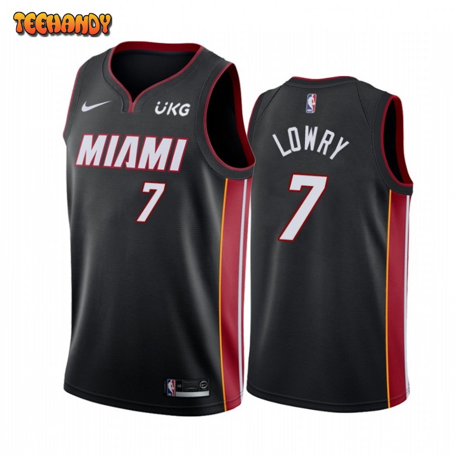 Miami Heat Kyle Lowry Black Icon Jersey