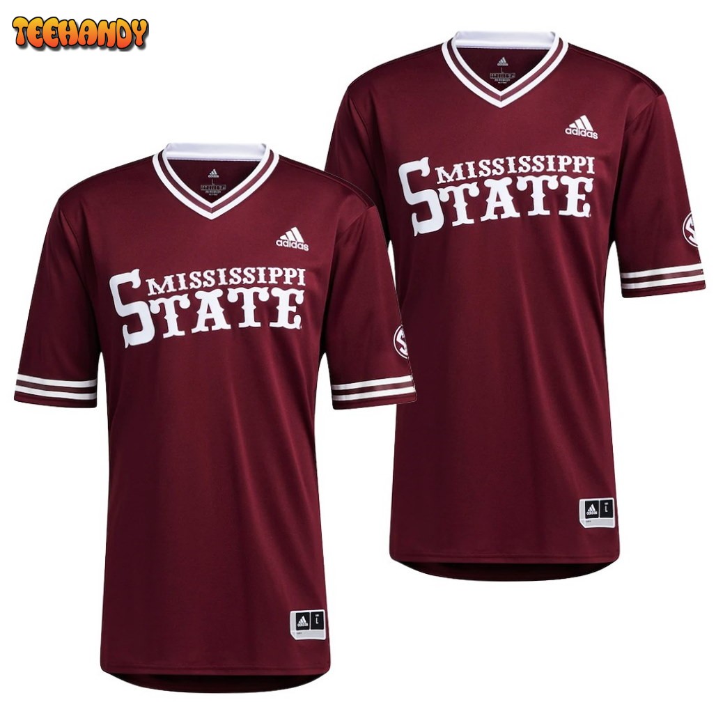 Michigan Wolverines College Baseball Maroon Replica Jersey