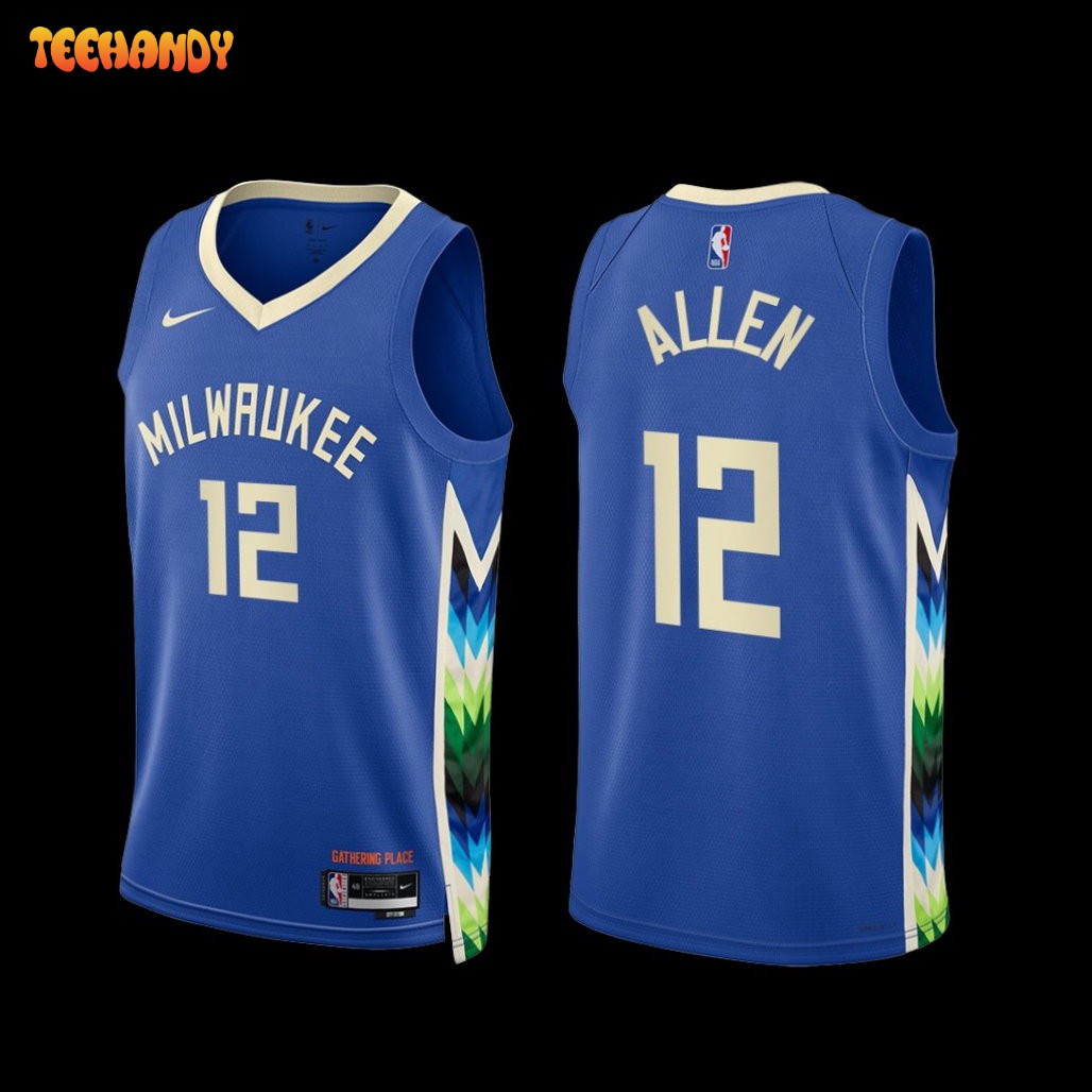 Milwaukee Bucks Grayson Allen 2022-23 City Edition Jersey Blue