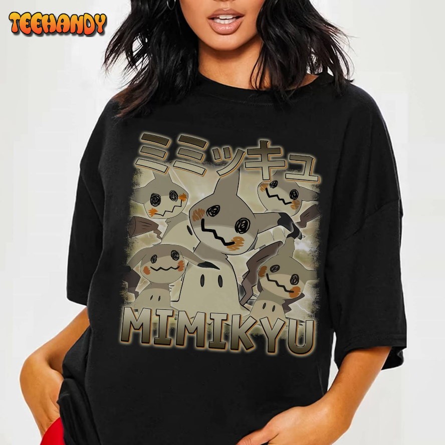 Mimikyu Evolution Shirt Vintage Mimikyu Homage Shirt