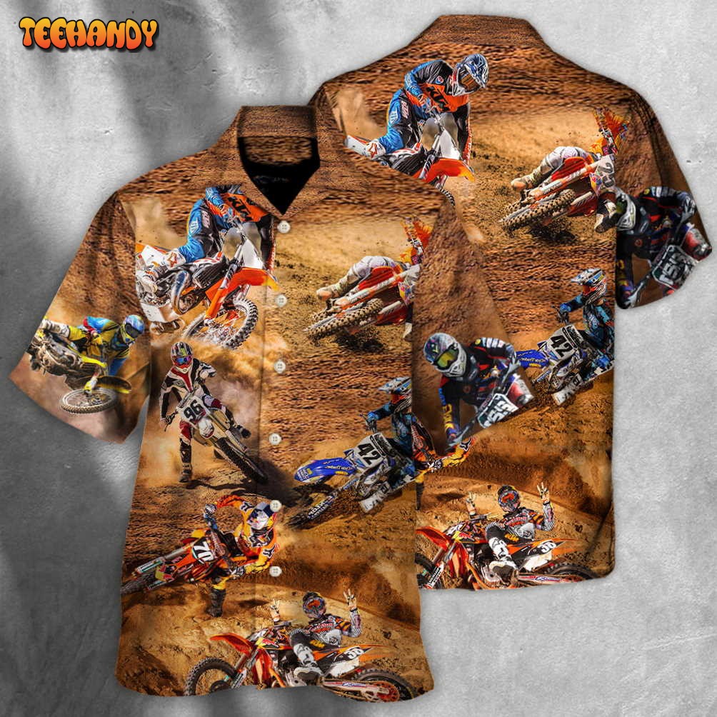 Motocross Mix Style So Cool Hawaiian Shirt