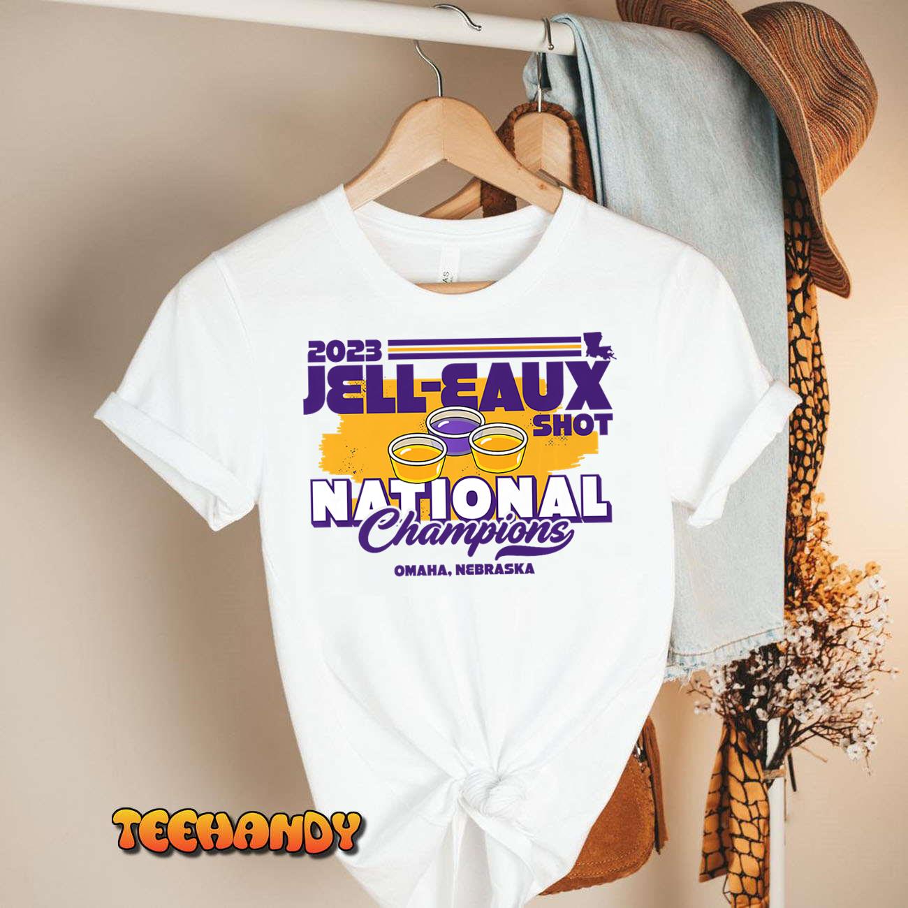 National Jelleaux Shot Champions Funny Premium T-Shirt