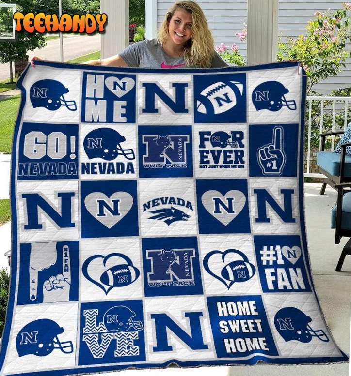 Ncaa Nevada Wolf Pack 3D Personalized 3D Quilt Blanket