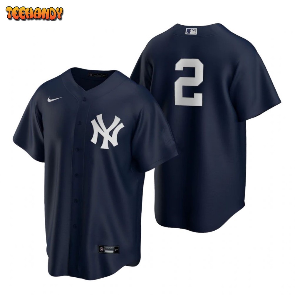 New York Yankees Derek Jeter Navy Replica Jersey