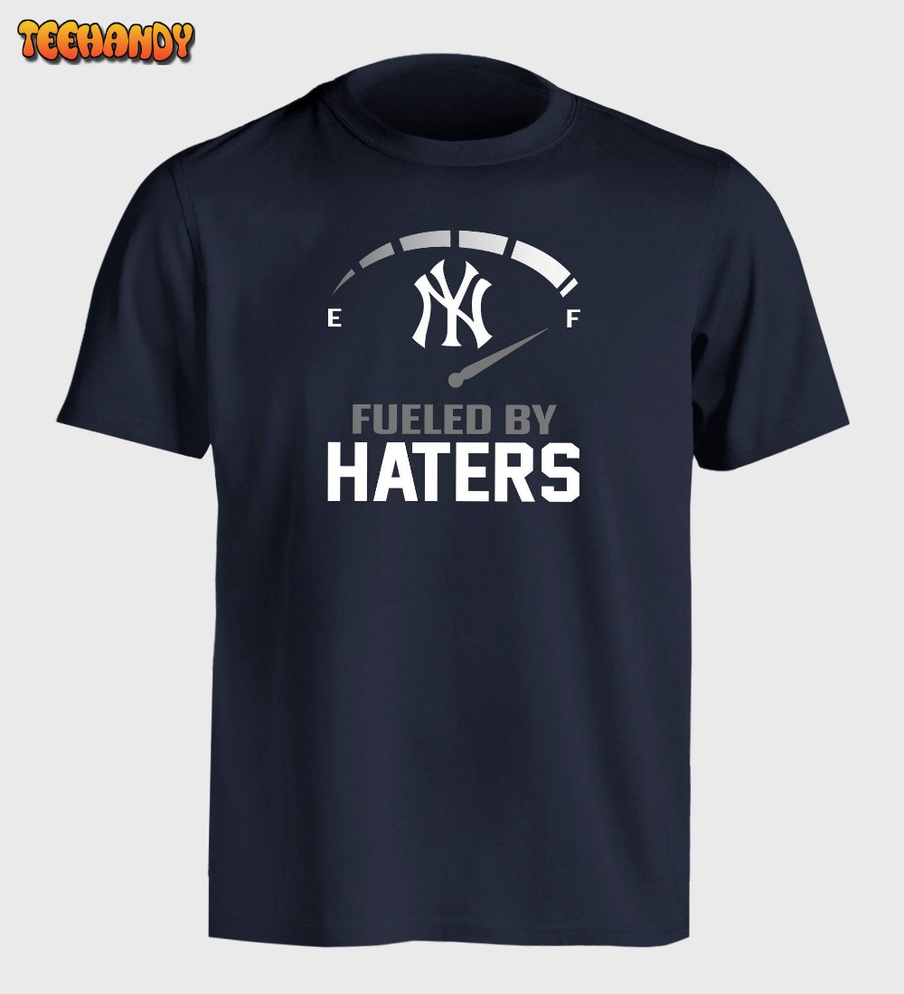 New York Yankees Fueled By Haters Short Sleeve Navy T-Shirt