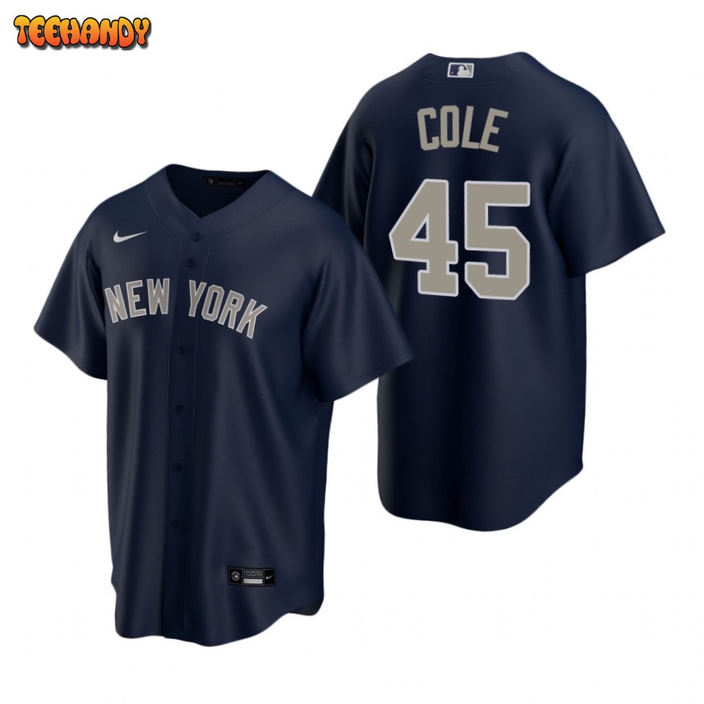 New York Yankees Gerrit Cole Navy Alternate Replica Jersey