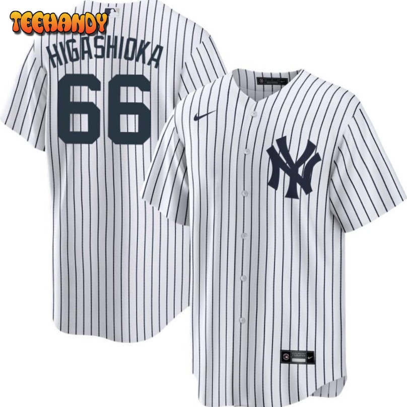 New York Yankees Kyle Higashioka White Home Replica Jersey