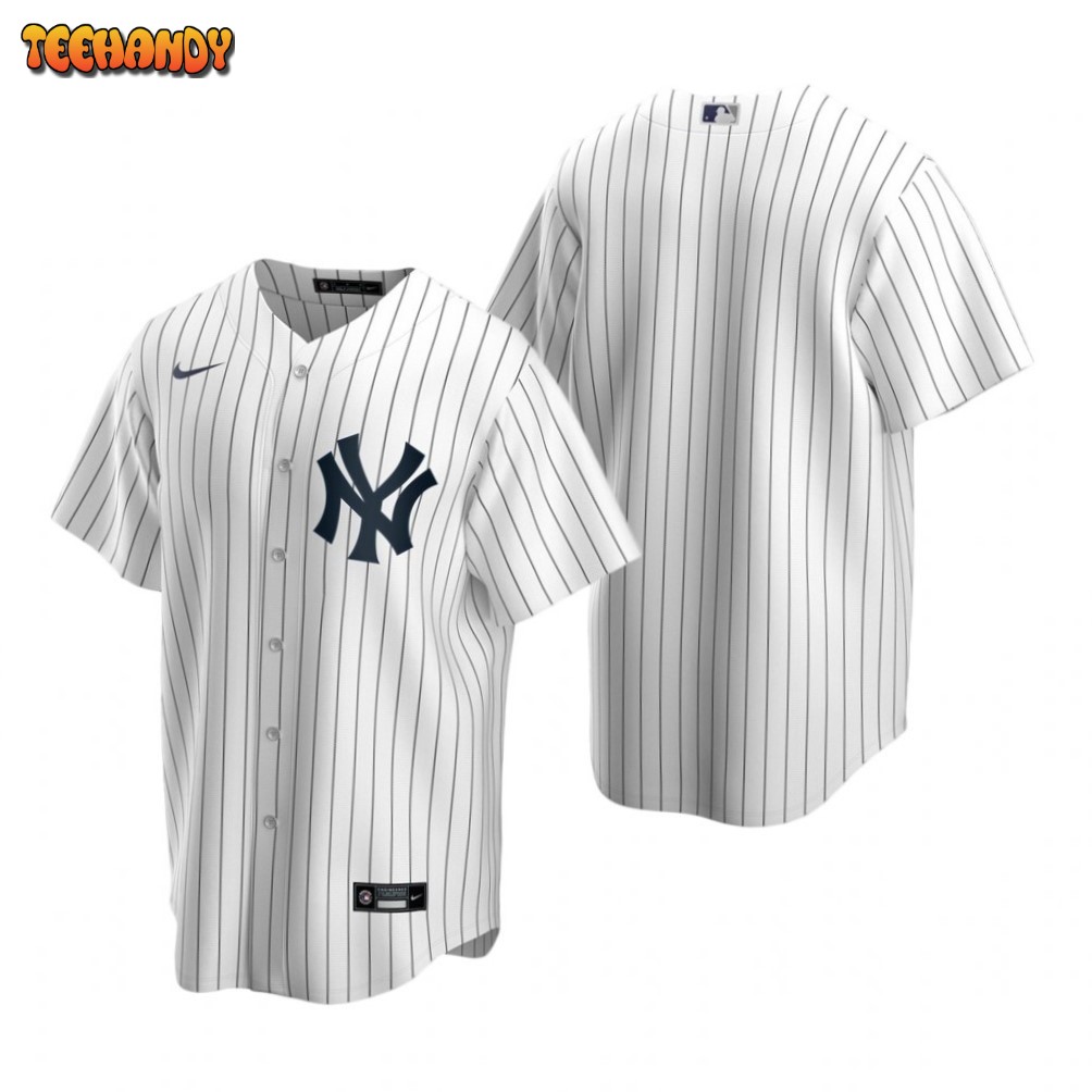 New York Yankees Team White Replica Home Jersey