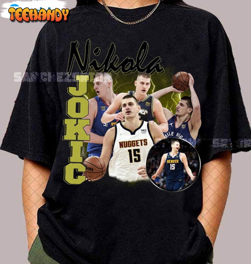 Nikola Jokic Basketball Vintage Unisex T Shirt