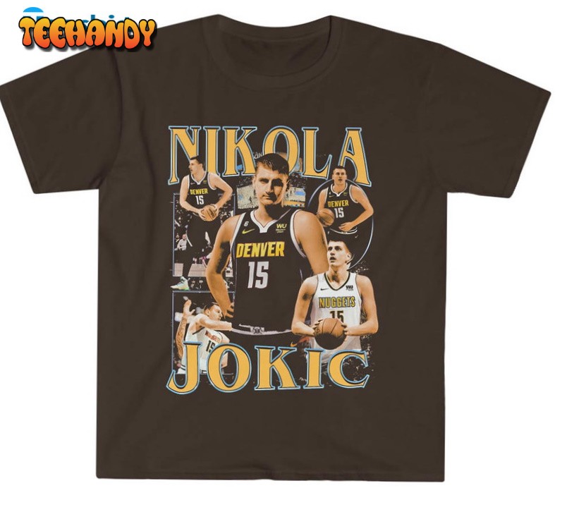 Nikola Jokic Vintage 90s RapteesUnisex T Shirt