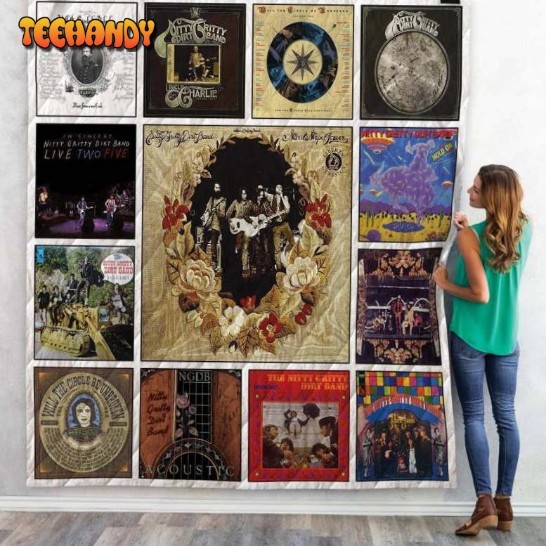 Nitty Gritty Dirt Band Albums 3D Customized Quilt Blanket