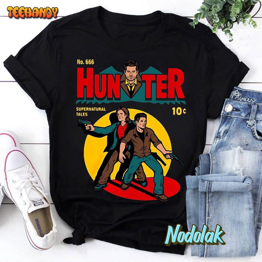 No 666 Hunter Comic Supernatural Tales T-Shirt