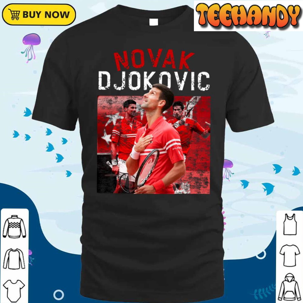 Novak Djokovic Champions French Open 2023 T-shirt