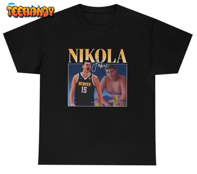 Nuggets Nikola Jokic Mvp Basketball Vintage Unisex T Shirt