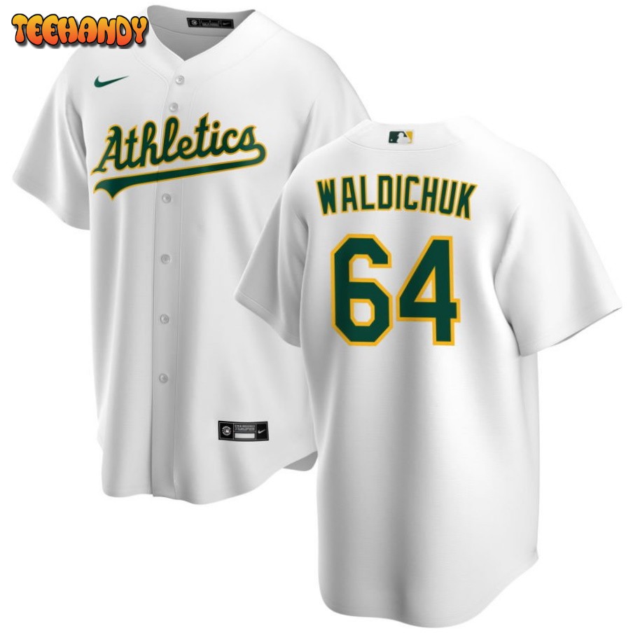 Oakland Athletics Ken Waldichuk White Home Replica Jersey