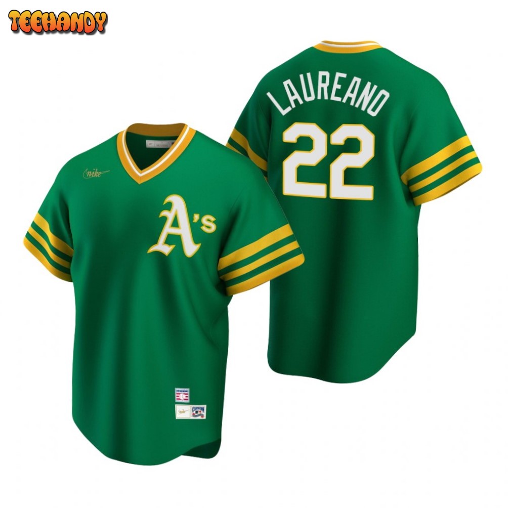 Oakland Athletics Cooperstown Collection Nike MLB Jersey Green