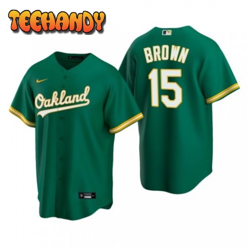 Oakland Athletics Seth Brown Kelly Green Alternate Replica Jersey