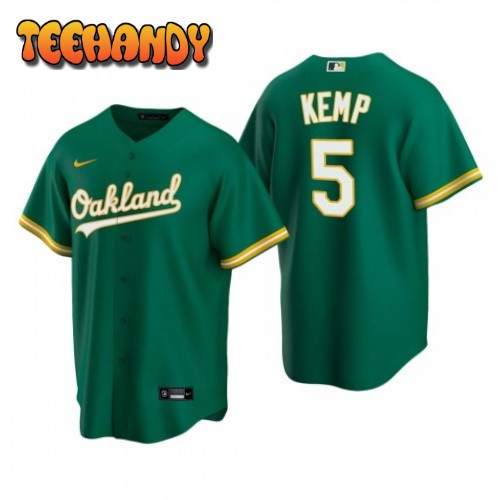 Oakland Athletics Tony Kemp Kelly Green Alternate Replica Jersey