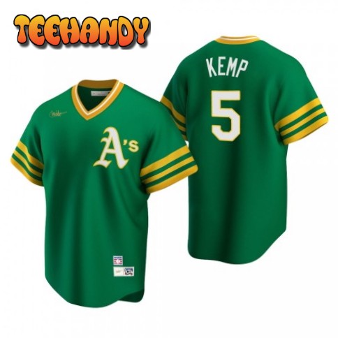 Oakland Athletics Tony Kemp Kelly Green Cooperstown Collection Jersey