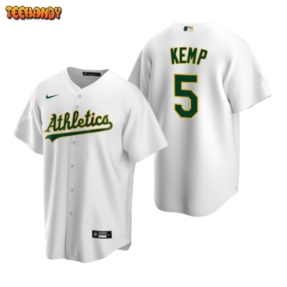 Oakland Athletics Tony Kemp White Home Replica Jersey