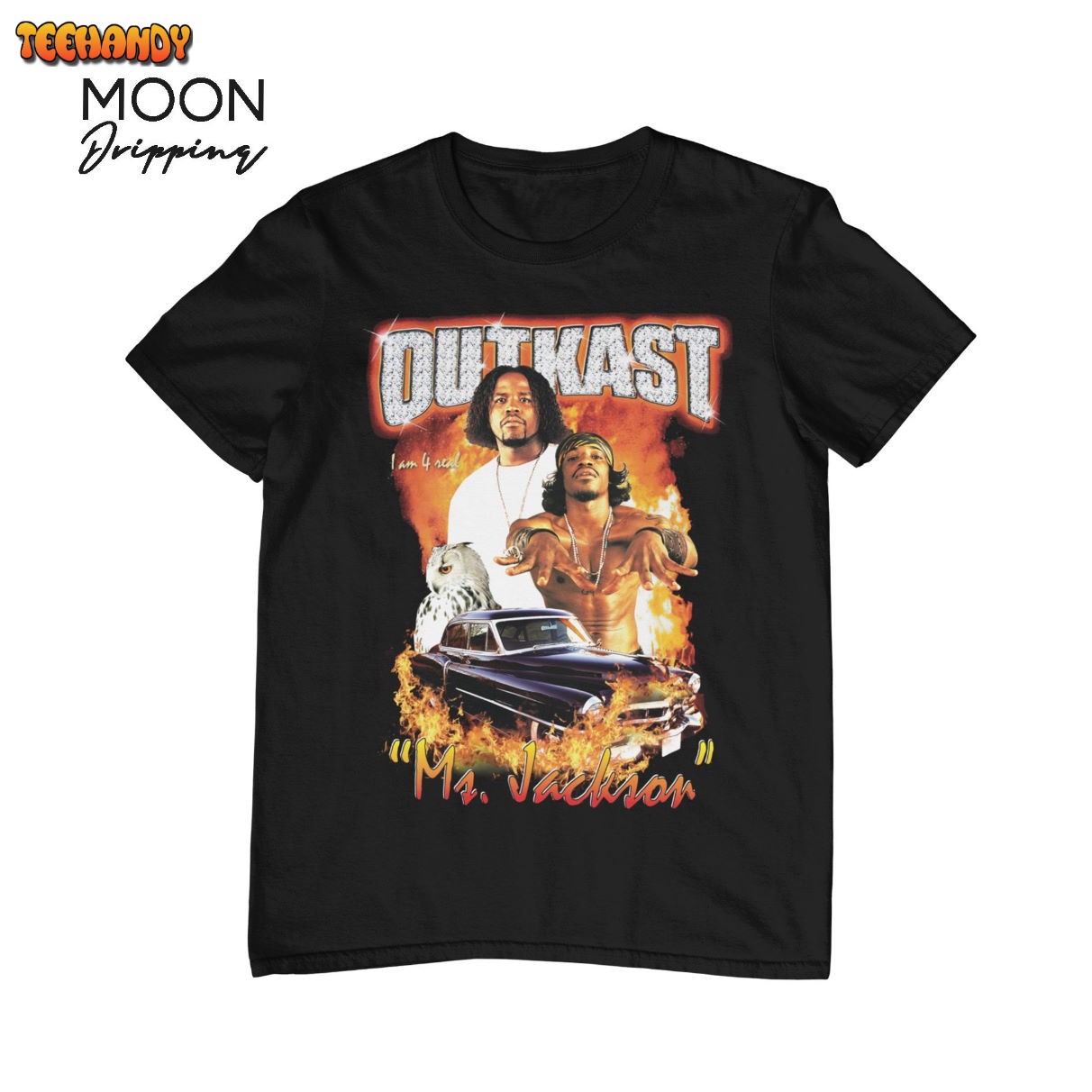 Outkast Ms Jackson Vintage Retro Classic Unisex T-shirt