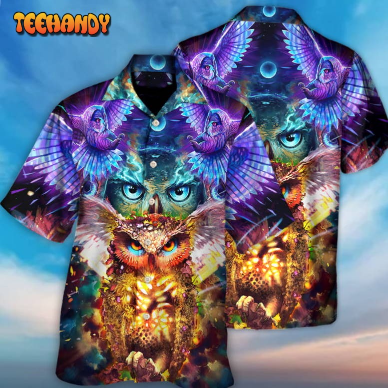 Owl I Need Is You Hawaiian Shirt