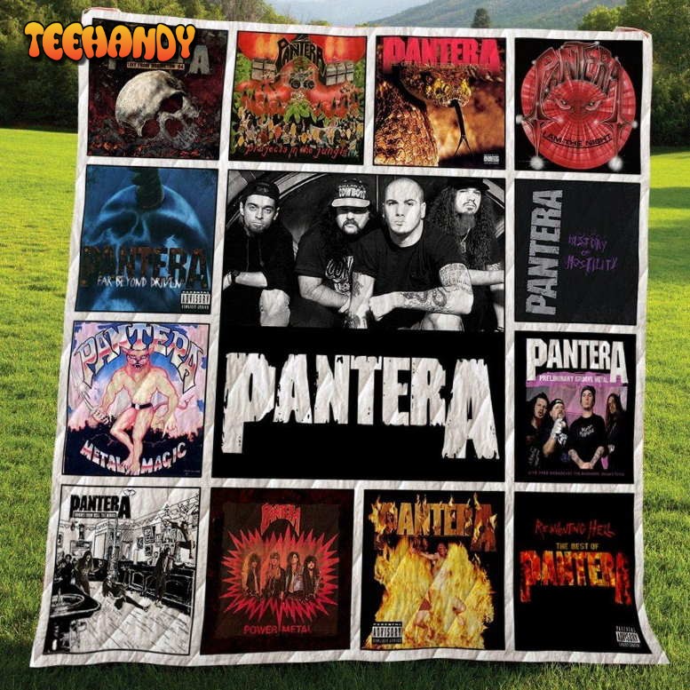 Pantera Album 3D Customized Quilt Blanket