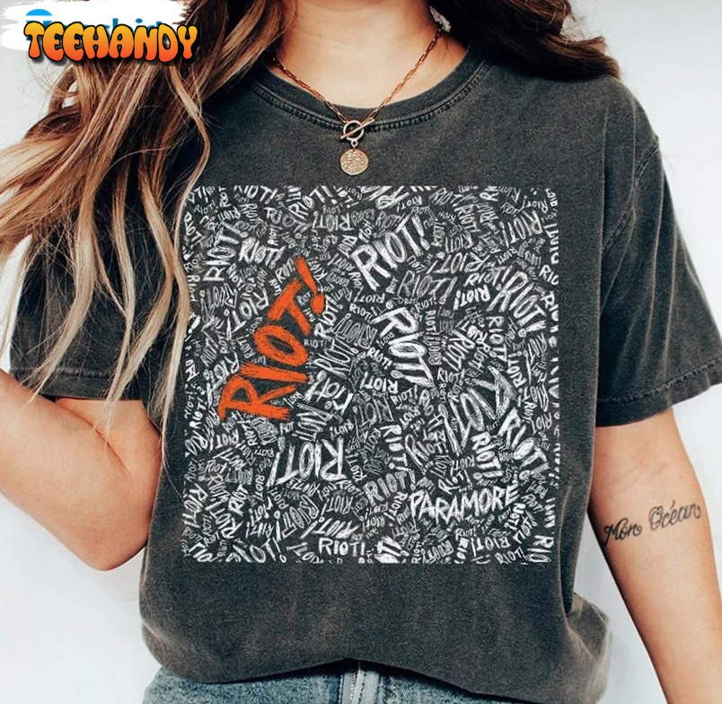 Paramore Rock Music Tour 2023 Retro Unisex T Shirt