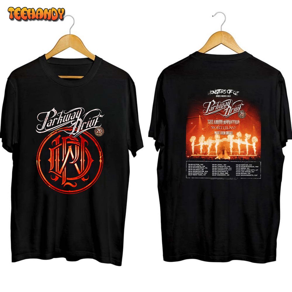 Parkway Drive North America Tour 2023 Shirt, Parkway Drive Band Shirt