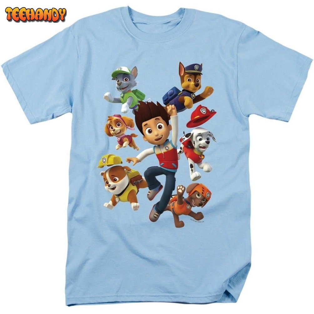 Paw Patrol Ryder’s Pups Light Blue Shirts