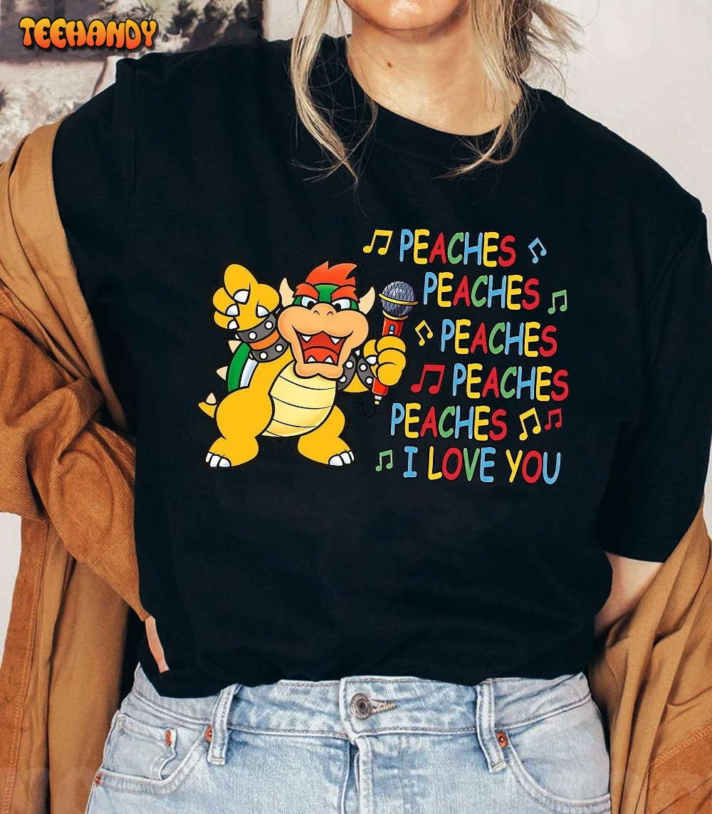 Peaches Bowser Lover Unisex T Shirt