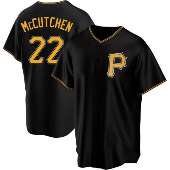Pittsburgh Pirates Andrew McCutchen Black Replica Jersey