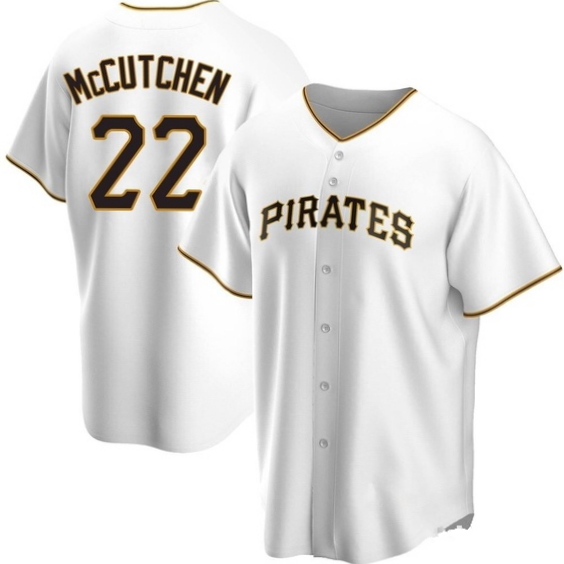 Pittsburgh Pirates Andrew McCutchen White Home Replica Jersey