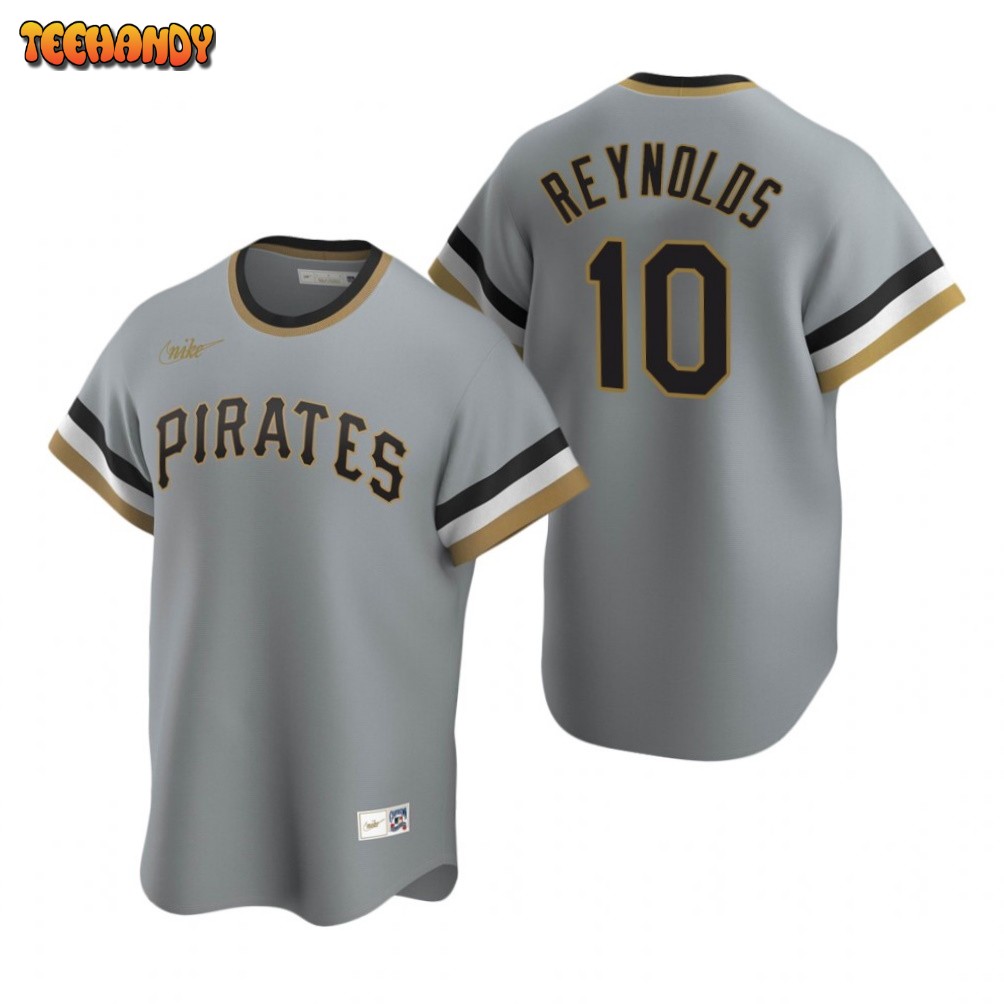 Pittsburgh Pirates Bryan Reynolds Gray Cooperstown Collection Jersey