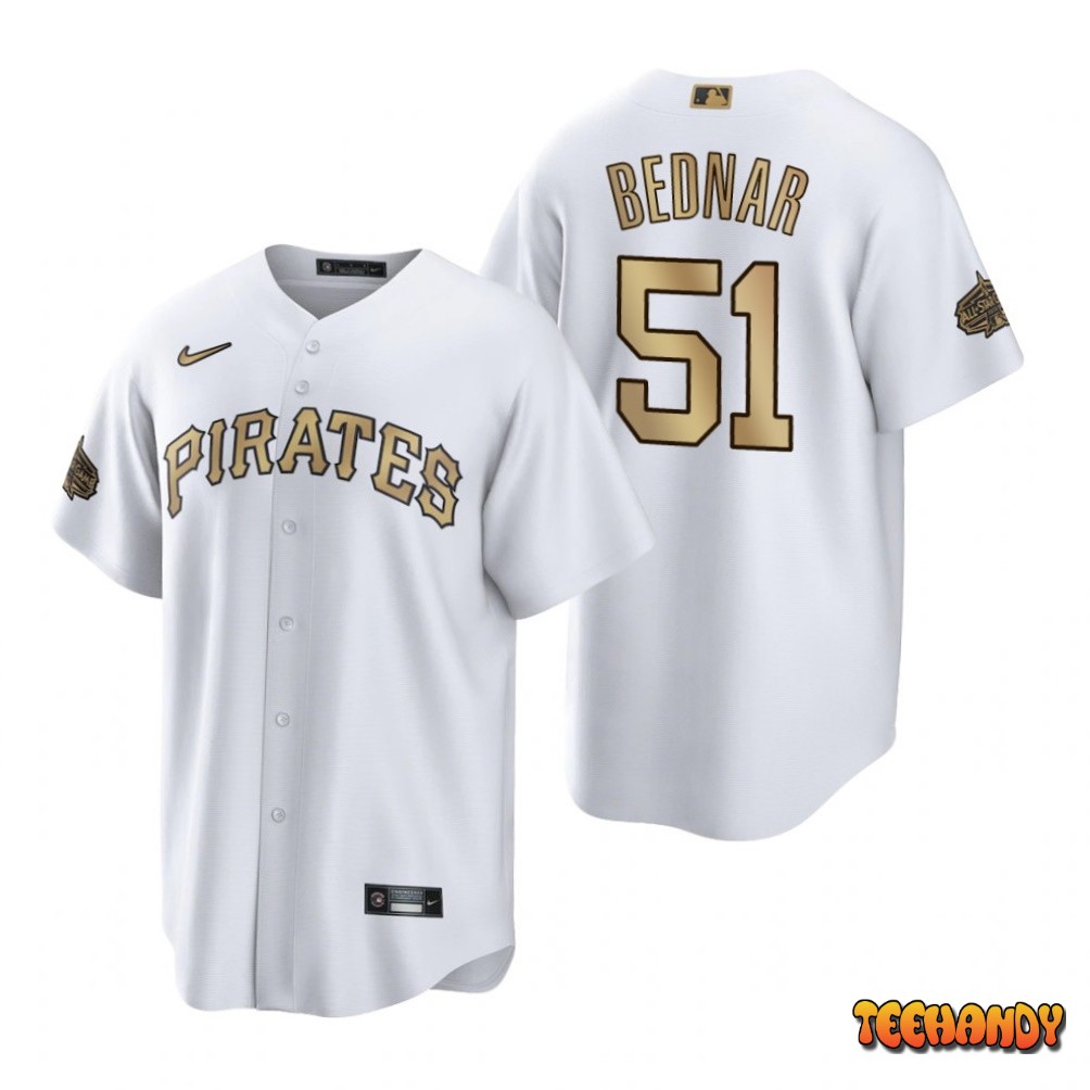 Pittsburgh Pirates David Bednar White 2022 All-Star Game Replica Jersey