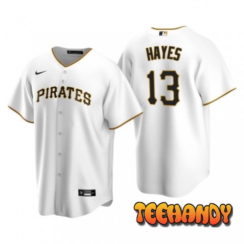 Pittsburgh Pirates Ke'Bryan Hayes White Home Replica Jersey