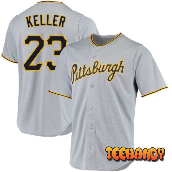 Pittsburgh Pirates Mitch Keller Gray Road Replica Jersey